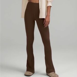 Lululemon NWT Align Mini Flare Leggings in Java 🍫 Size 6